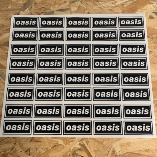 Oasis Decal Stickers 