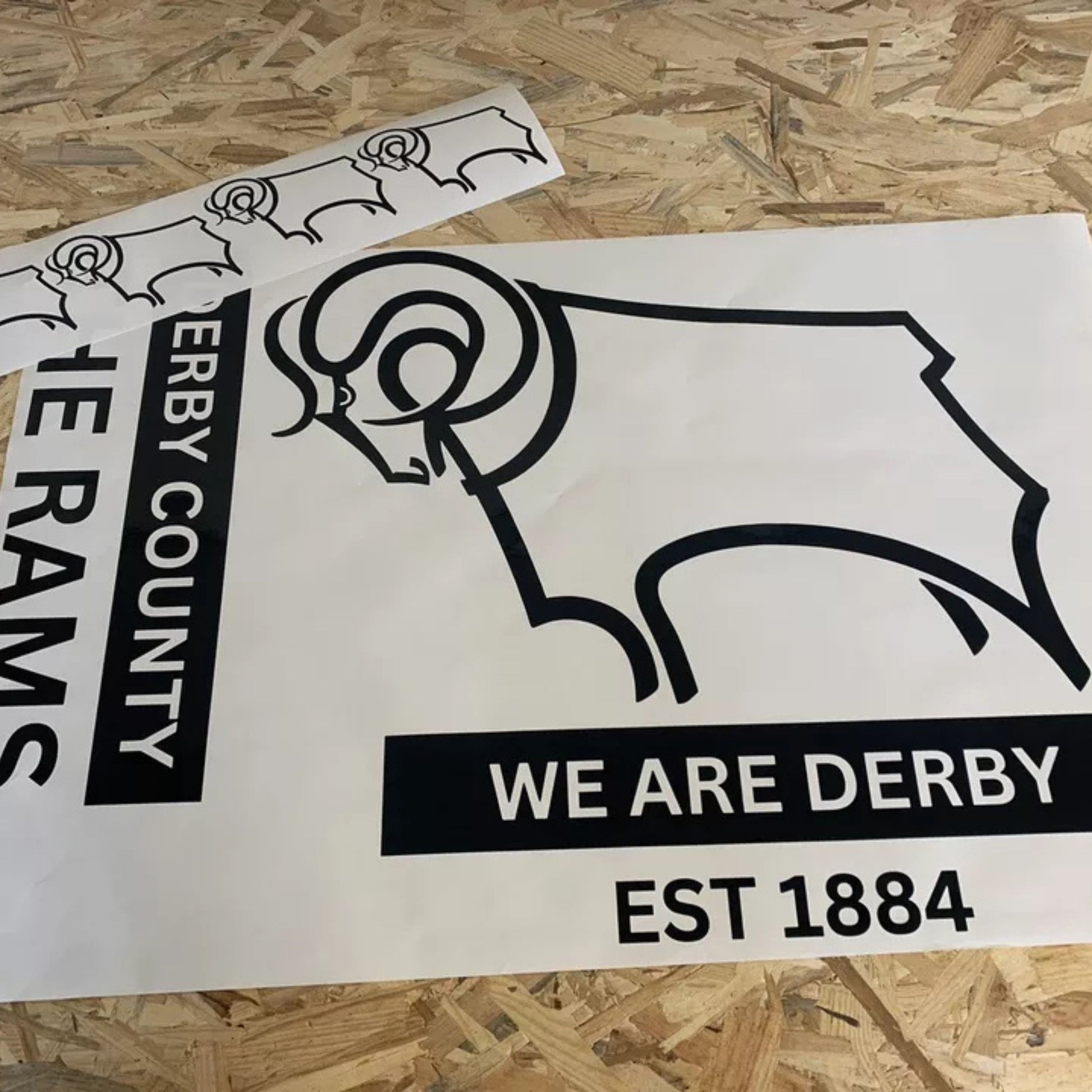 Derby County Football Club Decal 