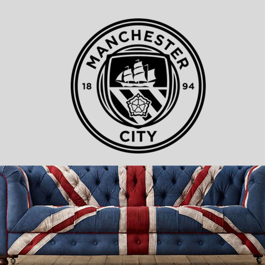 Manchester City Football Club Vinyl Decal